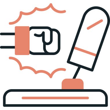 Resim yapmak. Web simgesi basit illüstrasyon