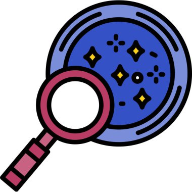 araştırma simgesi, vektör illüstrasyonu