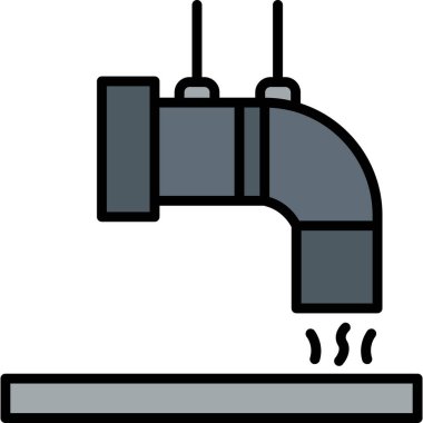 Musluk ikonu. vektör illüstrasyonu