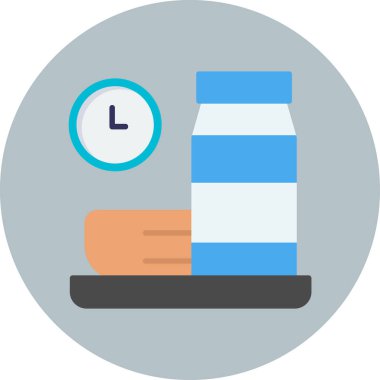 yiyecek içecek ikonu ana hatlarıyla doldurulmuş