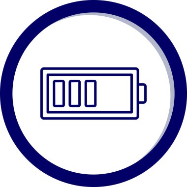 pil vektör illüstrasyonu