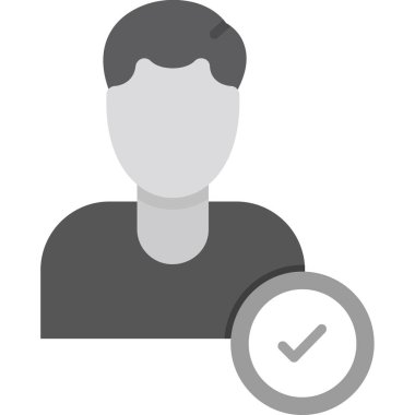 Dizüstü bilgisayarı olan bir adam. Web için dizüstü bilgisayar vektör simgeleriyle basit bir illüstrasyon