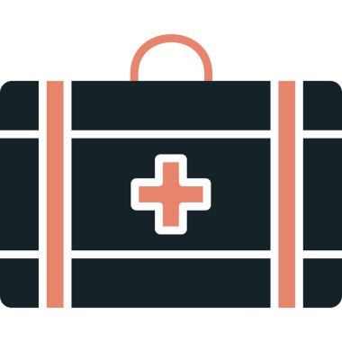 bavul çantası tıbbi simgesi