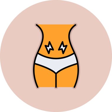 Modern simge vektör illüstrasyonunu kısaltır