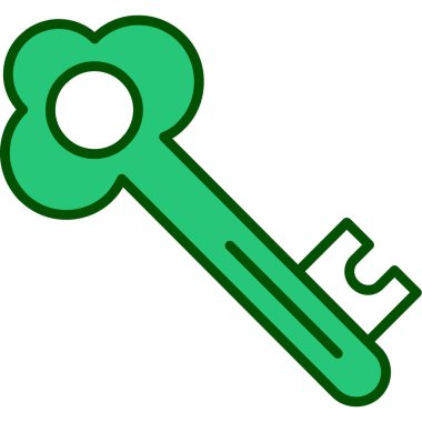 Anahtar. Web simgesi basit tasarım