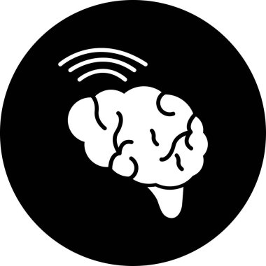 Vektör Beyin simgesi illüstrasyonu