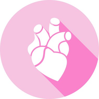 Kalbi olan bir çiftin vektör çizimi