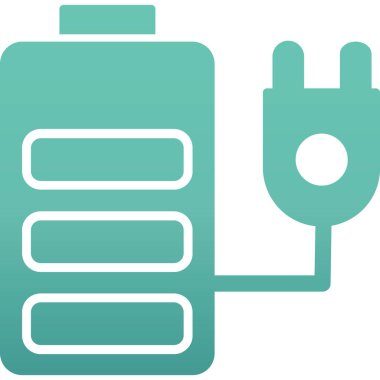 Pil. Web simgesi basit tasarım