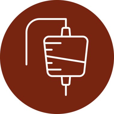 Bir kan torbasının vektör çizimi