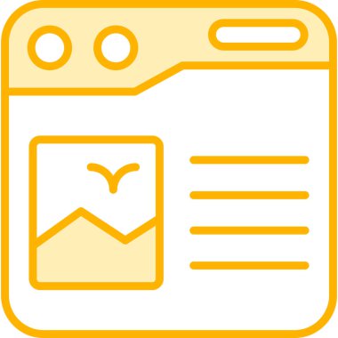 e-posta simgesi ana hat biçiminde