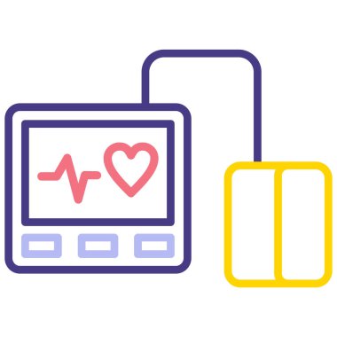 Kalbi pille dolu. Basit resimleme