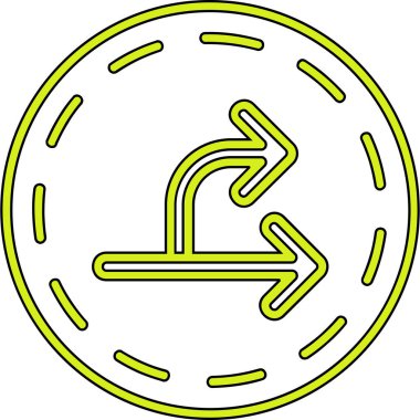 Oklar. Web simgesi basit illüstrasyon