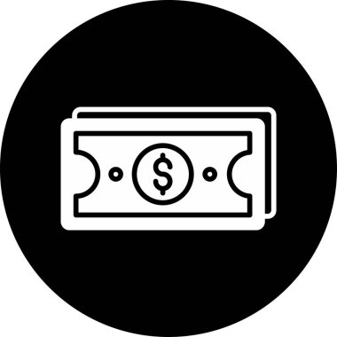 vektör para simgesi illüstrasyonu