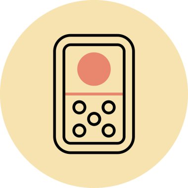 Modern b 'nin vektör illüstrasyonu eksik simgesi