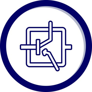 seo modern simgesinin vektör illüstrasyonu