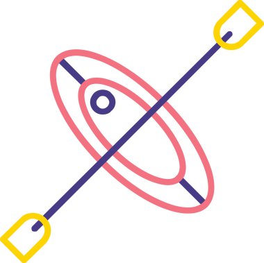 Modern simgenin vektör illüstrasyonu