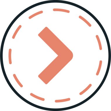 yön ok vektör simgesi