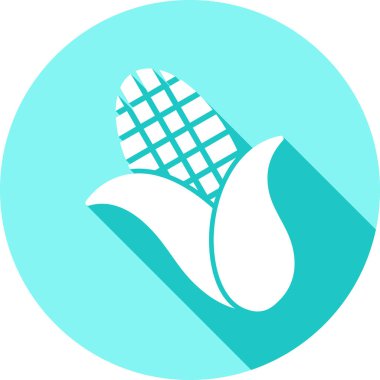 Tek bir izole hindistan cevizi palmiye ağacı simgesinin vektör çizimi