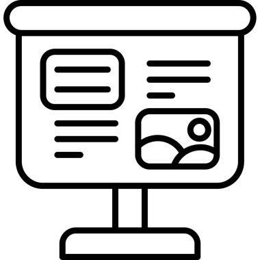 Web tasarım simgesi, vektör illüstrasyonu