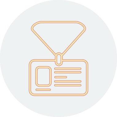 Modern simgenin vektör illüstrasyonu