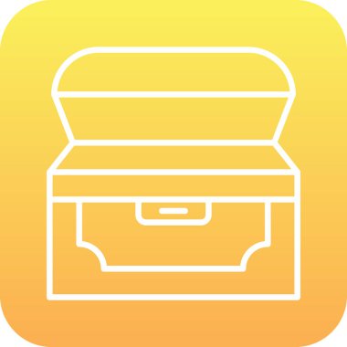 paket yemek pişirme simgesi ana hatları biçiminde