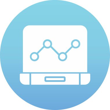 Çizelge. Web simgesi basit illüstrasyon