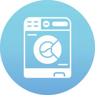 Moda biçimi izole edilmiş arka planda cep telefonu simgesi