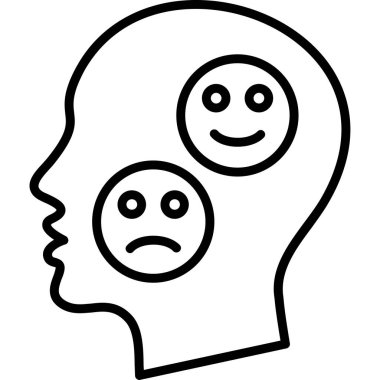 duygu yüz simgesi, özet illüstrasyon