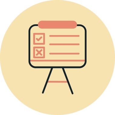 Pano simgesi vektör illüstrasyonu