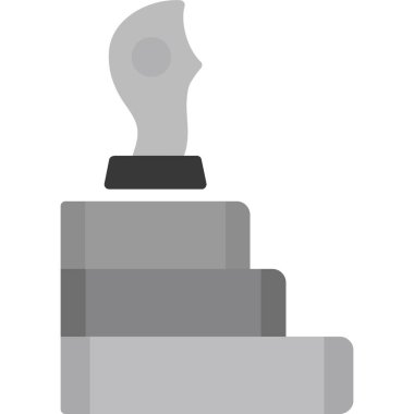 Ödülü Kupası simge vektör çizim