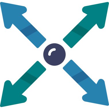 Oklar. Web simgesi vektör illüstrasyonu