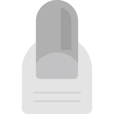 ünlem işareti simgesi, basit vektör illüstrasyonu