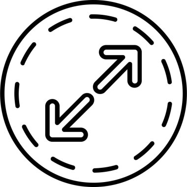 Yön ok simgesi tasarım vektörü