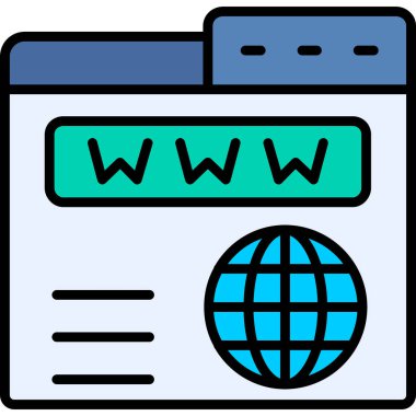 Web tasarım geliştirme simgesi