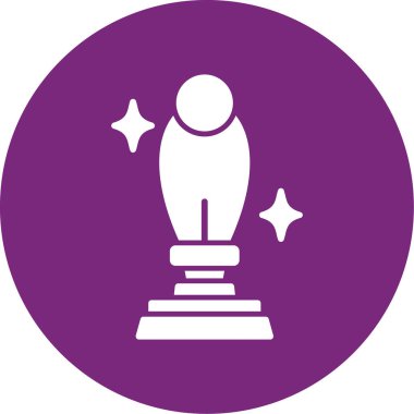 Bir kupanın eşsiz vektör simgesi