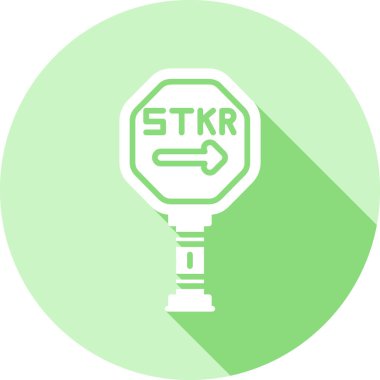 Trafik ışığı simgesi, vektör illüstrasyonu