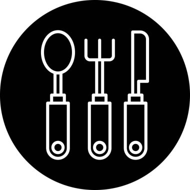 Aletler. Web simgesi basit illüstrasyon