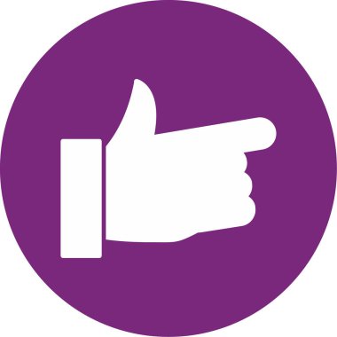 Başparmağını kaldır. Web simgesi