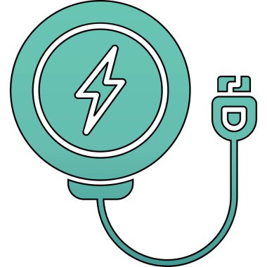 Fiş. Web simgesi basit illüstrasyon