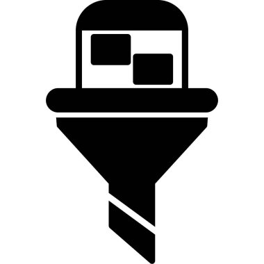 Harita iğnesi. Web simgesi