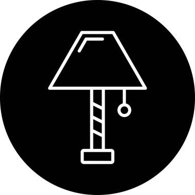 lamba web simgesi, vektör illüstrasyonu