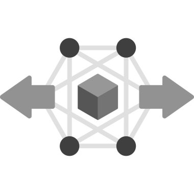 Ağ, ağ, ağ vektör simgesi