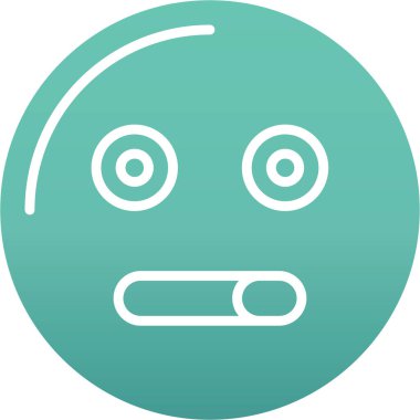 emoji. Web simgesi basit illüstrasyon