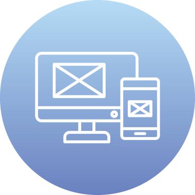 e-posta web simgesi basit tasarımı