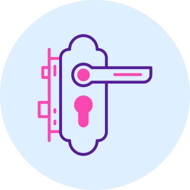 Anahtar simgesi vektör illüstrasyonu