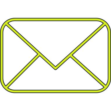 vektör zarf simgesi. posta işareti