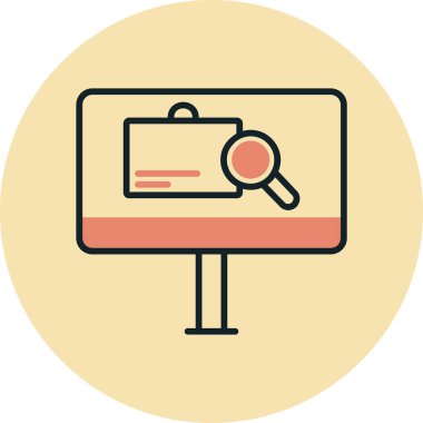 Web tasarım vektör çizgisi simgesi