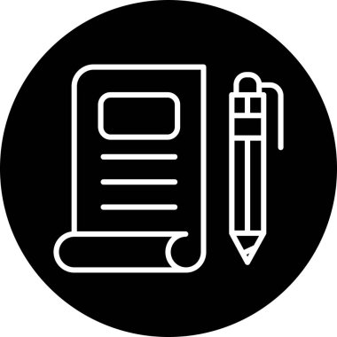 vektör kalem simge tasarlamak