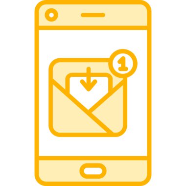 e-posta mobil ileti simgesi - taslak biçimi