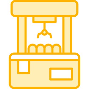 Kutu. Web simgesi basit illüstrasyon
